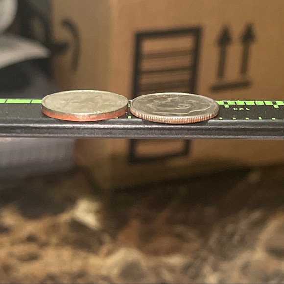 199 D Error Double die and 1974 Double die dime thick - Picture 7 of 7